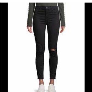 Hudson Natalie Jean Black Denim Sz 27